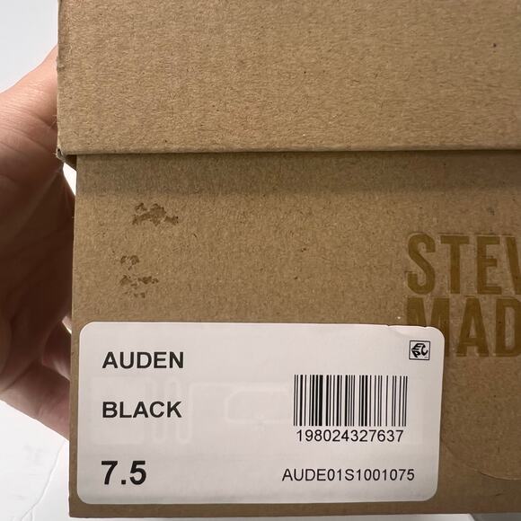 Steve Madden Auden Mesh Textile Flats with Rhinestones Black Women 7.5 NWB - Picture 10 of 10